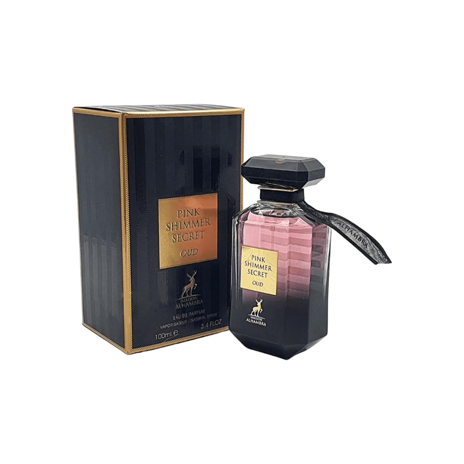 Pink Shimmer Secret Oud Eau De Parfum Maison Alhambra 100ml 3.4 Fl Oz –  Triple Traders